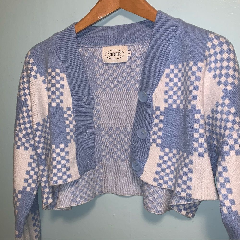 Cider Cropped Sweater Small - Picture 3 of 4